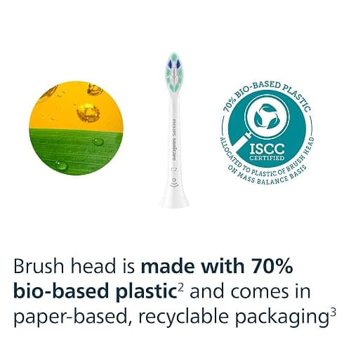 Philips Sonicare C2 Plaque Control - Genuine Replacement Electric Toothbrush Heads, White, 3 Pack, HX9023/65 thumbnail 8