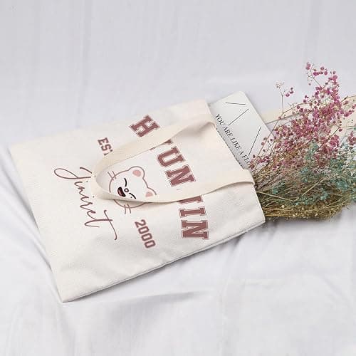 Lywjyb Birdgot Anime Music Group Tote Bag Korean Cartoon Music Band Gift Korean Pop Gift thumbnail 2