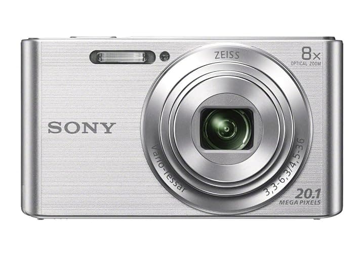 Sony DSCW830 20.1 MP Digital Camera with 2.7-Inch LCD (Silver) - Image 1