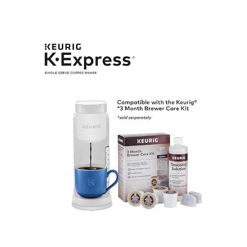 Keurig K-Express Coffee Maker, Single Serve K-Cup Pod Coffee Brewer, Warm Stone - Warm Stone thumbnail 6