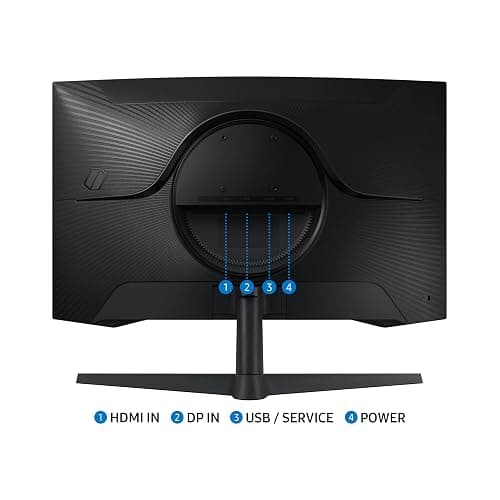 SAMSUNG 32" Odyssey G55C Series QHD 1000R Curved Gaming Monitor, 1ms(MPRT), HDR10, 165Hz, AMD Radeon FreeSync, Eye Care, Glare Free, Sharp Resolution LS32CG550ENXZA thumbnail 6