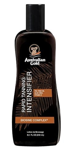 Australian Gold Rapid Tanning Intensifier Lotion, 8.5 Fl Oz | With Tea Tree Oil and Aloe Vera | Vitamin E - Image 1