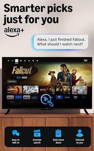 Amazon Fire TV Stick HD (newest model), free & live TV, Alexa Voice Remote, powered by the TV, our most portable Fire TV Stick thumbnail 4