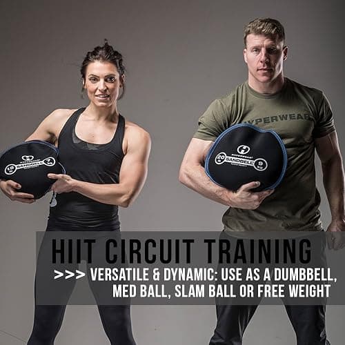 Hyperwear SandBell® Soft Sandbag Weight (2–50 lbs) – Pre-Filled with Clean USA Sand, Safe Soft Weight for Strength Training, HIIT, Functional Fitness, Rucking & Home Workouts thumbnail 5