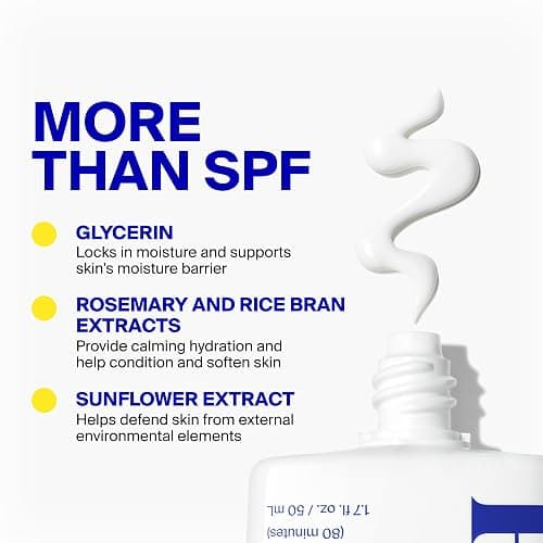Supergoop! PLAY Everyday Face Lotion SPF 50 PA++++, No Fragrance, 1.7 fl oz | Water- and sweat-resistant for all skin types for everyday use, sheer, lightweight & non-greasy, 24 hour hydration thumbnail 5