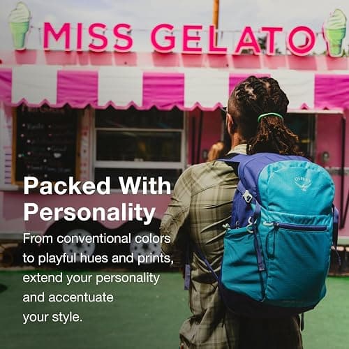 Osprey Daylite Plus Commuter Backpack - Lightweight, Everyday Pack with Laptop Sleeve and Water Bottle Pockets - Ideal for Work, School, and Travel with Storage, Smoky Desert Print/Magma Brown thumbnail 6