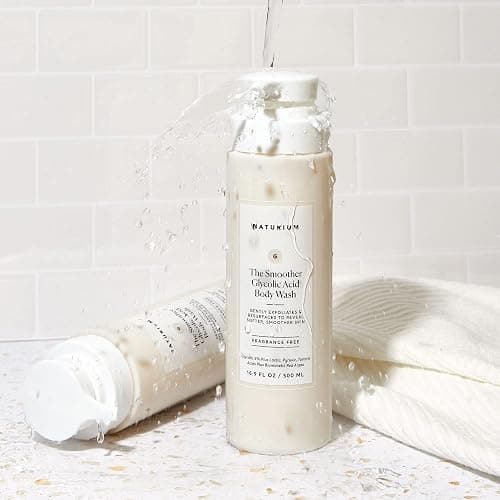 Naturium The Smoother Glycolic Acid Exfoliating Body Wash, Soft & Smoothing Cleanser, 16.9 oz thumbnail 5