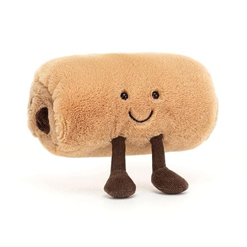 Jellycat Amuseables Pain Au Chocolat Stuffed Toy, 6 inches - Pastry Plush - Fun Gift Idea thumbnail 5