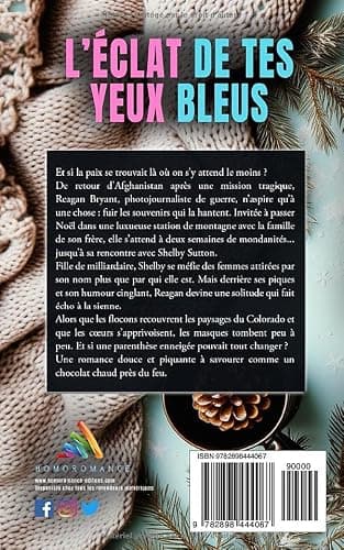 L’éclat de tes yeux bleus (Livre lesbien, roman lesbien) - Romance de Noël Slow burn thumbnail 2