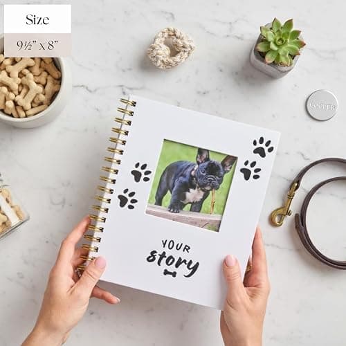 New Puppy Gift – Dog Memory Book & Keepsake Photo Album | Thoughtful Gift for New Puppy Owners, Dog Mums & Dads | Puppy Planner, Diary & Scrapbook thumbnail 2