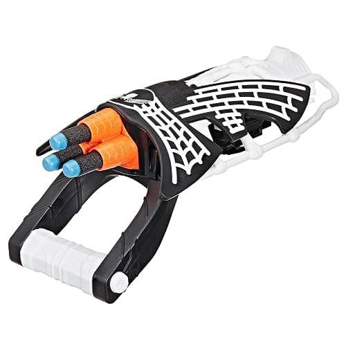 SPIDER-MAN Marvel Symbiote Tri-Shot Blaster & Mask, Role Play Gauntlet & Mask for Costume Additions, Super Hero Toys for Kids Ages 5+ thumbnail 9