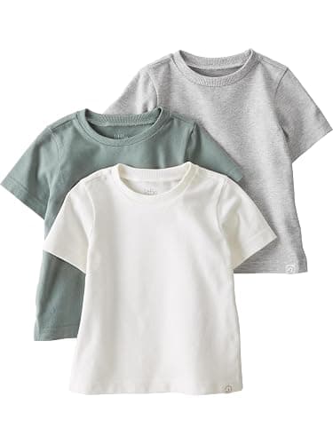 little planet by carter's Baby 3-Pack Tops Made with Organic Cotton - Image 1