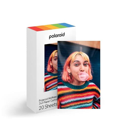 Polaroid Hi-Print Paper - 2x3 Photo Paper Cardridge - 20 Photos (6355) - Image 1