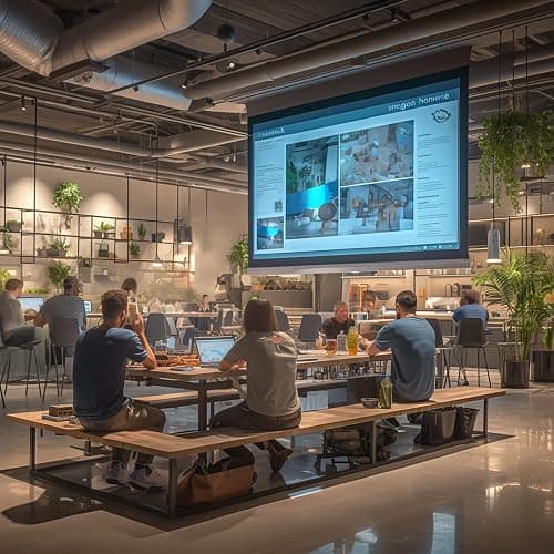 110" Motorized Projector Screen, Electric 16:9 Projector Screen with Remote Control, Indoor/Outdoor HD Movie Screen, Wall/Ceiling Mounted, Perfect for Home Office Theater TV, White thumbnail 4