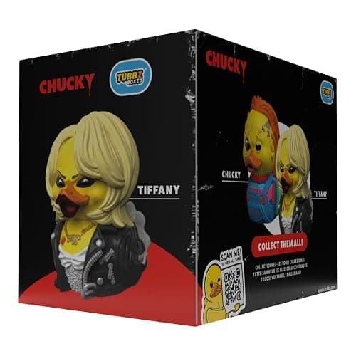 TUBBZ Boxed Edition: Horror - Tiffany Bride of Chucky Cosplaying Rubber Duck Vinyl Figure thumbnail 5