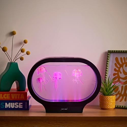 ValueLights | Kids Bedroom Jellyfish Lamp Bedside Mood Lighting | Mood Lights, Home Décor & Improvement Essential | Colour Changing thumbnail 2