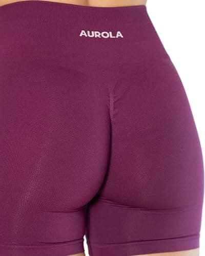 AUROLA Intensify Workout Shorts for Women Seamless Scrunch Short Gym Yoga Running Sport Active Exercise Fitness Shorts thumbnail 7