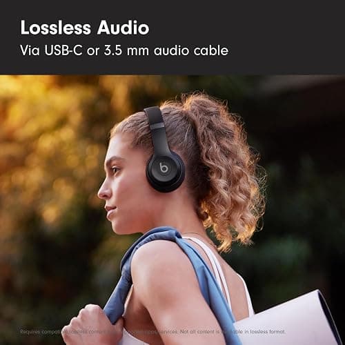 Beats Solo 4 - Wireless Bluetooth On-Ear Headphones, Apple & Android Compatible, Up to 50 Hours of Battery Life - Matte Black thumbnail 6