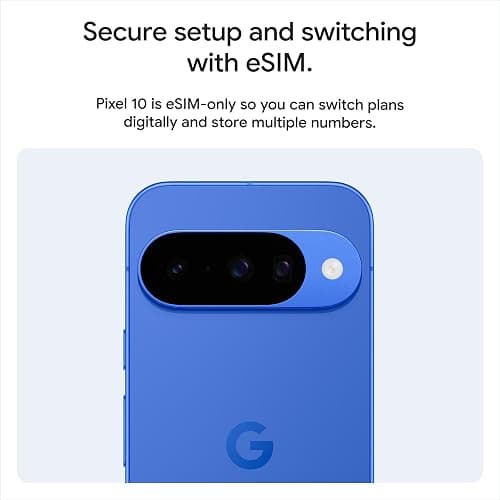 Google Pixel 10 - Unlocked Android Smartphone - Gemini AI Assistant - Advanced Triple Rear Camera, Fast-Charging 24+ Hour Battery, and 6.3" Actua Display - Frost - 128 GB (2025 Model) thumbnail 14