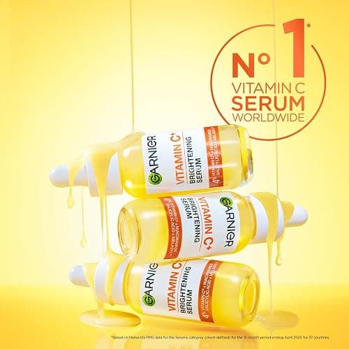 Garnier Vitamin C Serum for Face, With 4% Niacinamide, Salicylic Acid & Melasyl, Brightening, Anti-Dark Spot Serum, For All Skin Types, Even Sensitive, For Dull, Tired Skin, 30mL thumbnail 6