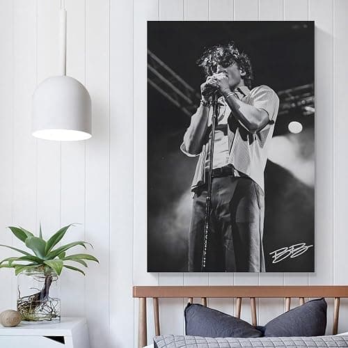 CZNBYYDSJH Benson Boone Poster Vintage Music Singer Canvas Wall Art Aesthetic Decorative Painting Living Room，Cafes, Restaurants And Hotelsstyle 12x18inch(30x45cm) thumbnail 5