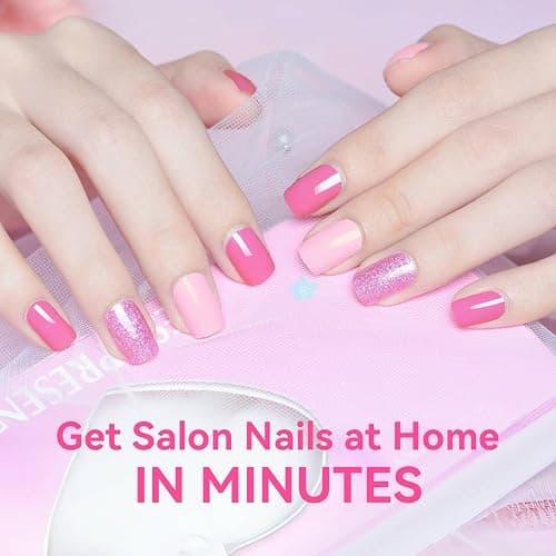 Makartt Nail Glue for Press On Nails, 5-10s Fast Air Dry No UV Lamp, Hema-Free Strong Bond for Nail Tips, Fake Nails, Broken Nail Repair & Decor, Easy-to-go for Beginner & Salon Nail Techs,5 x 2g thumbnail 7