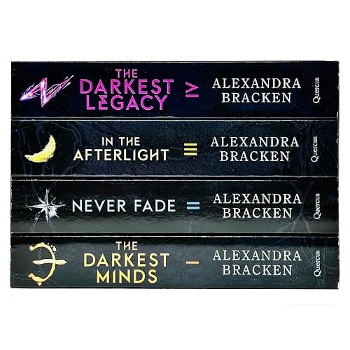 The Darkest Minds Series by Alexandra Bracken 4 Books Collection Set Exclusive Slipcase Edition (The Darkest Minds, Never Fade, In The Afterlight & The Darkest Legacy) thumbnail 2