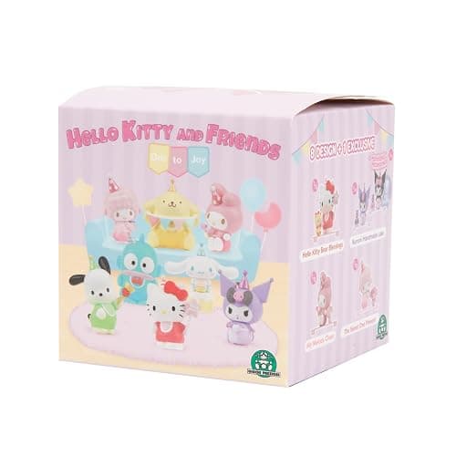 Hello Kitty Mini Figure Blind Box – 1 Random Character Included (Ode to Joy Series), Collect 1 of 8 Styles + 1 Secret, Sanrio Figure with Party Accessory, Base & Stackable Display Box thumbnail 9