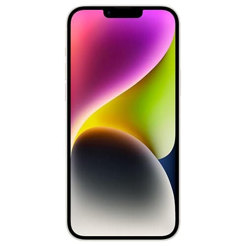 Apple iPhone 14, 256GB, Starlight - (Renewed) - Image 1
