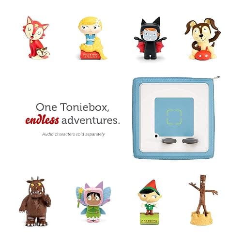 Toniebox 1 Audio Player Starter Set with Playtime Puppy - Listen, Learn, and Play with One Huggable Little Box - Light Blue thumbnail 7