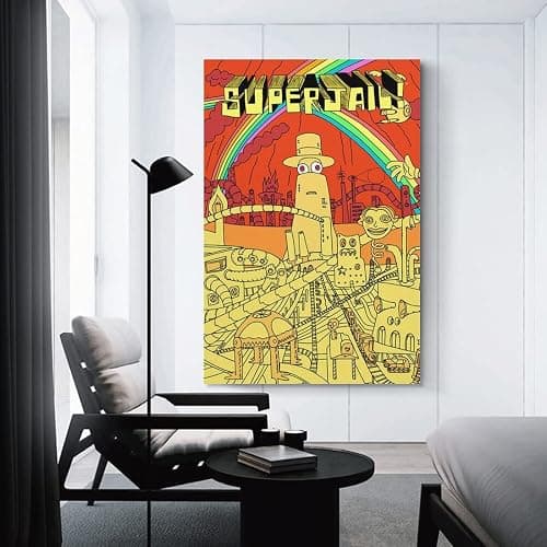 Dark Comedy TV Shows Superjail! Poster Artworks Canvas Poster Room Aesthetic Wall Art Prints Home Modern Decor Gifts Framed-unframed 08x12inch(20x30cm) thumbnail 3