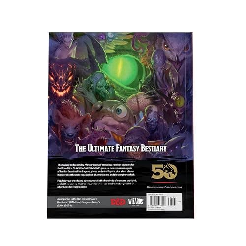 Dungeons & Dragons 2024 Monster Manual (D&D Core Rulebook) thumbnail 7