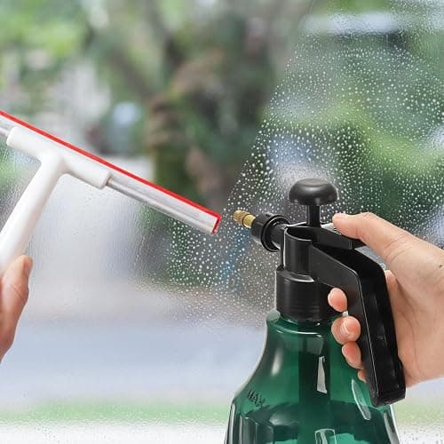 ZEAYEA 2 Pack 0.5 Gallon Hand Held Garden Sprayer, Pump Pressure Water Sprayer, Plastic Watering Cans with Adjustable Nozzle, Hand Sprayers for Lawn, Garden, Indoor Outdoor Gardening, Home Cleaning thumbnail 8