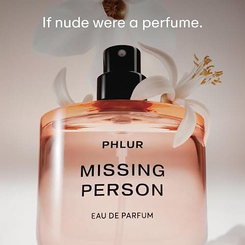 PHLUR Missing Person Eau de Parfum - Full Size Perfume Fragrance - Floral Skin Musk Perfume with Bergamot, Musk, Orange & Sandalwood (50mL) thumbnail 2