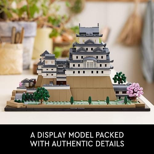 LEGO Architecture Landmarks Collection: Himeji Castle 21060 Building Set, Build & Display this Collectible Model for Adults, Fun Gift for Lovers of Japan, Famous Japanese Buildings, History and Travel thumbnail 2