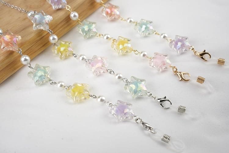 shionreiy Stylish Women's Glasses Chain - Eyeglass & Sunglasses Chains Holder for Around Neck, Eyewear Retainer Strap thumbnail 8