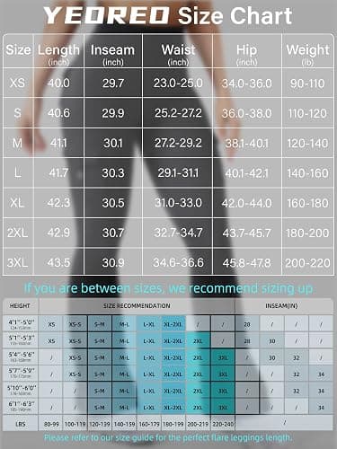YEOREO CoreFlex Women Workout Flare Leggings with Pockets Hidden Scrunch High Waisted Cargo Gym Yoga No Front Seam Leggings thumbnail 3