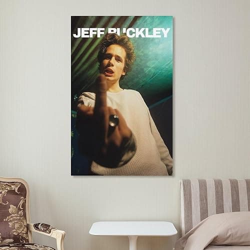 NuEyes Jeff Buckley Poster Wall Art Poster Gifts Bedroom Prints Home Decor Hanging Picture Canvas Painting Posters 16x24inch(40x60cm) thumbnail 7