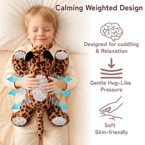 Niuniu Daddy Weighted Stuffed Animals, 25 in 5 lbs, Duck Calming Plush | Heavy sensory lap pad, lying body pillow for sleeping, machine wash, huggable toy, soothing gift for kids and adults thumbnail 2