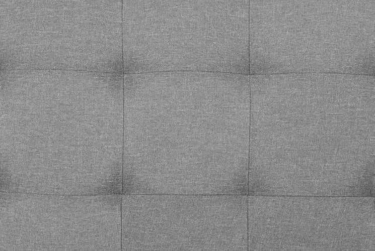 Amazon Basics Faux Linen Upholstered Tufted Headboard with Adjustable Height, King, Gray thumbnail 4