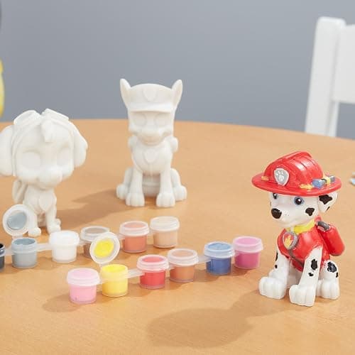 Melissa & Doug PAW Patrol Craft Kit - 3 Decorate Your Own Pup Figurines for Boys and Girls, PAW Patrol Painting Set, Activity for Birthday Parties, Ages 6+ thumbnail 8