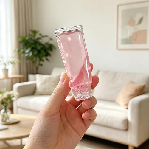 Toothpaste Squishy Transparent Toothpaste Tube Squeeze Glitter Squishies, Toothpaste Squeezable Jam Squishy for Sensory Tool for Adults Office Home Desk (C3, 12cm) thumbnail 2