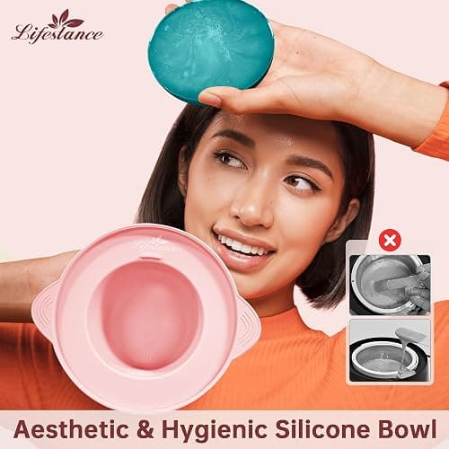 Lifestance Waxing Kit for Women & Men - Pink L3 Digital Warmer, Silicone Wax Pot Liner, Hair Removal Kit with 14.1oz Hard Wax Beads & Oil Spray, Professional for Home Brazilian Bikini Face Leg Body thumbnail 6