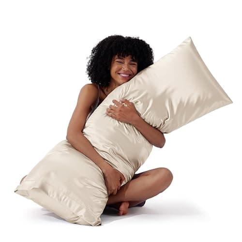 Beige body pillow cover  - Image 1