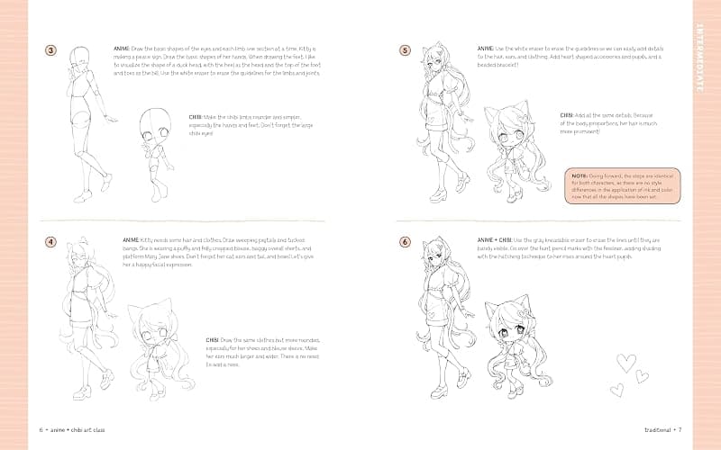 Anime + Chibi Art Class: A Complete Beginner Course in Drawing Manga Cuties + Their Chibis thumbnail 4
