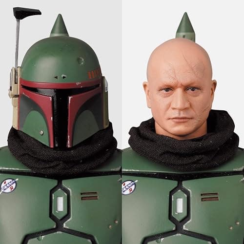 MAFEX No.201 Boba Fett (TM) Recovered Armor Action Figure Total Height Approx. 6.3 inches (160 mm), Non-Scale, Painted thumbnail 6