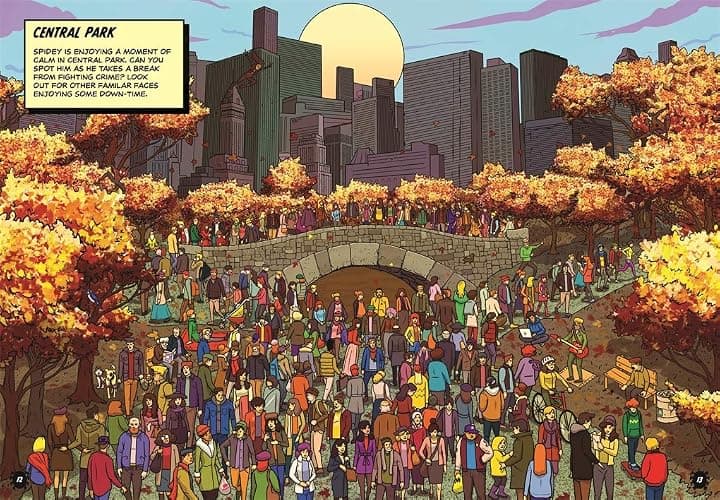 Where's Spidey?: A Marvel Spider-Man Search & Find Book thumbnail 6