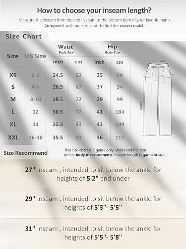 ODODOS Women's Modal Soft Wide Leg Pants Elastic High Waist Casual Lounge Relaxed Pants with Pockets - 27"/ 29" / 31" Inseam thumbnail 6