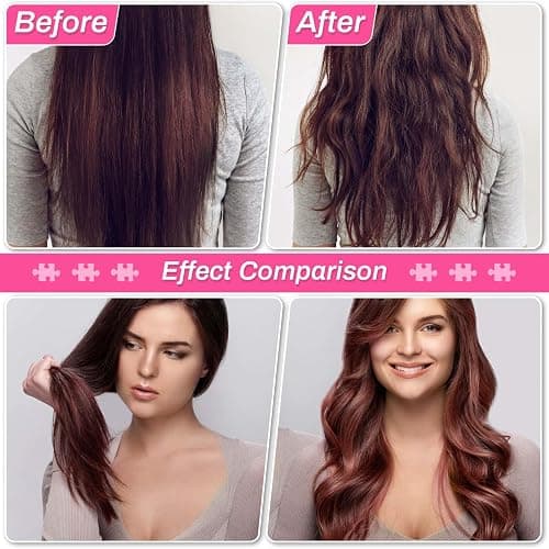 56 Pcs Hair Roller Set for Blowout Look, Long Medium Short Hair Volume; 30Pcs Rollers, 5 Sizes, 24 Pcs Clips, Storage Bag thumbnail 6