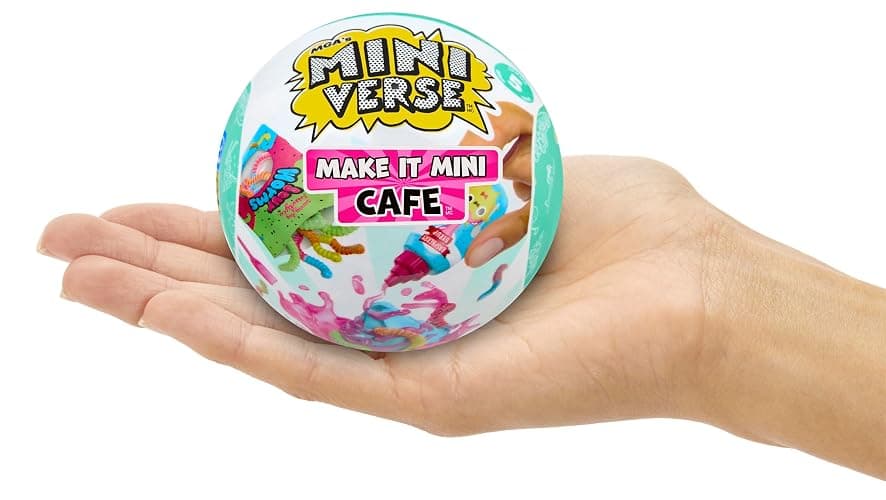 MGA's Miniverse Make It Mini Cafe Serie 5 - Inkl. 1 Kugel, 8 zum Sammeln, Mini-Sammlerstücke, Blindverpackung, Harz-Bastelspiel, Nachgebildete Lebensmittel, Sammler & Kinder ab 8 Jahren, Nicht ESSBAR thumbnail 6